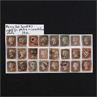 Great Britain Stamps #3 24 for Study