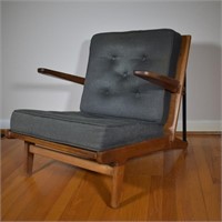 Danish Designer Mid-Century Modern Lounge Chair