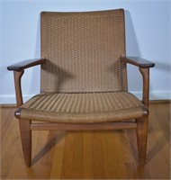 Hans J Wegner Lounge Chair Style Ch25