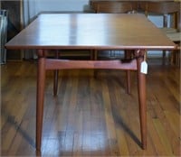 Danish Designer Mid-Century Teak Dining Table