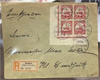 Germany South West Africa Stamps on Cover CV €120
