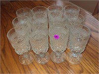 12 Piece Set of Wexford Goblets
