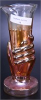 Jain Marigold Hand Vase
