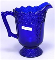 Blue Water Pitcher