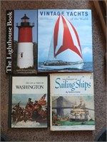 "THE LIGHTHOUSE BOOK", SAILING SHIPS & MORE BOOKS