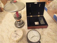 Jewelry Music Box, Lamp, Clocks