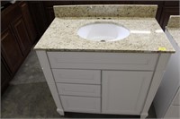 NORTON SNOWDRIFT 36" CV VANITY W/ TOP