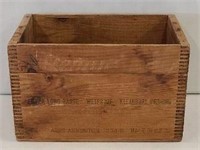 Remington Express Wooden Ammo Crate