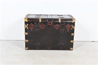 Metal Steamer Trunk