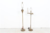 Art Deco Brass Floor Lamps