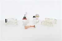 Vintage Figural Glass Bottles