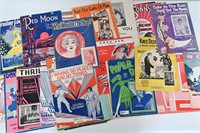 1920-1950's Sheet Music