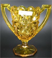 Yellow Glass Loving Cup