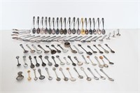 Collectible Souvenir Spoons (Some Silver)
