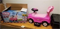 New Little Tikes 3 in 1 Ride on car w/sound