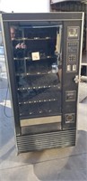 Rowe coin operated snack Vending Machine works