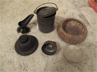 Vintage Ink Well And Misc Other items