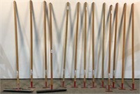 (13) Razorback Concrete Rakes w/ Rebar Hook