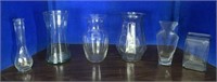 Glass vases