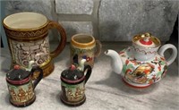 S&P shakers, decor