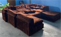 Retro sectional couch