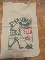 Vintage Northrup King Grass Seed Sack