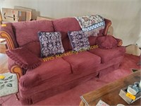 Lancer Red Sofa