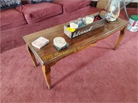 Coffee Table and Contents