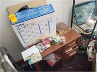 Sewing Machine and Desk