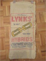 Vintage Lynks One Bushell Sack, Marshalltown IA