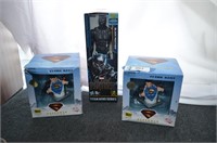 Two Limited Edition Superman  & Black Panther