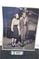 Dick Van Dyke & Mary Tyler Moore Autograph Picture