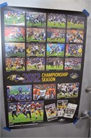 Baltimore Ravens Super Bowl Poster 26 X 39