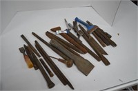 Large Lot of Chisels