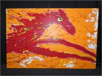 Marsha Matthews Oil / Acrylic Painting of Horse