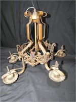 5 Light Art Deco Chandelier