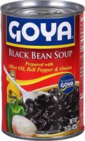Goya Foods Black Bean Soup, 15-Ounce (Pack of 24)
