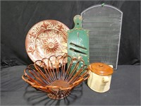 Kitchen Decor - Decorative Platter, Basket & More
