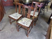 Oak Side Chairs