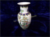 Chinese Porcelain Vase with Birds of Paradise