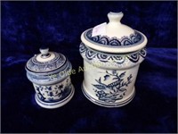 Porcelain Canisters Made in Portugal