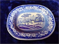 Blue and White Serving Platter