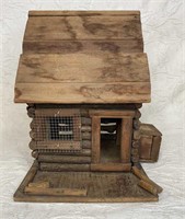 Mini log cabin