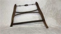 Vintage Wooden Bucksaw