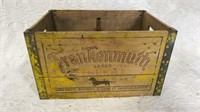 Frankenmuth wooden crate