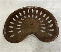 Vintage cast iron seat