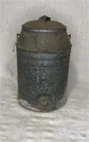 Galvanized water jug