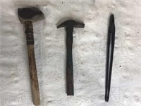Blacksmiths Forging Hammer, Tacking Hammer &