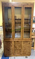 Modern design china cabinet/bookcase - two doors
