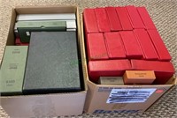Coin boxes - two boxes of miscellaneous coin